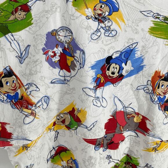 Disneyland Parks Ink & Paint Animated Characters Spirit Jersey Shirt Womens XS - Picture 9 of 10